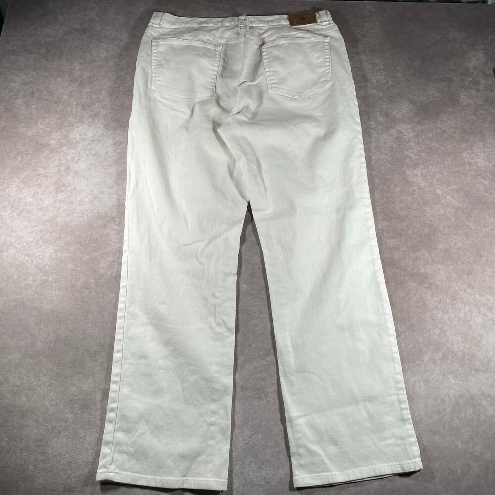Women’s Ralph Lauren Jeans Co White Pants Size 15 Waist 34” x 29”